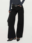 Colemane Mid Rise Denim Jeans Black