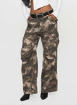 Mischief Camo Pants Green