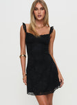 Beacall Mini Dress Black