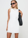 Swoon Mini Dress White