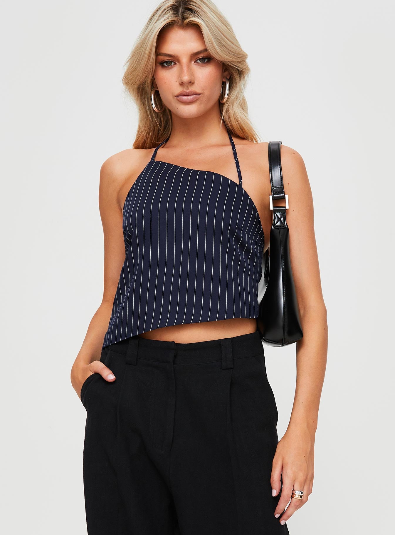 Ezrala top navy