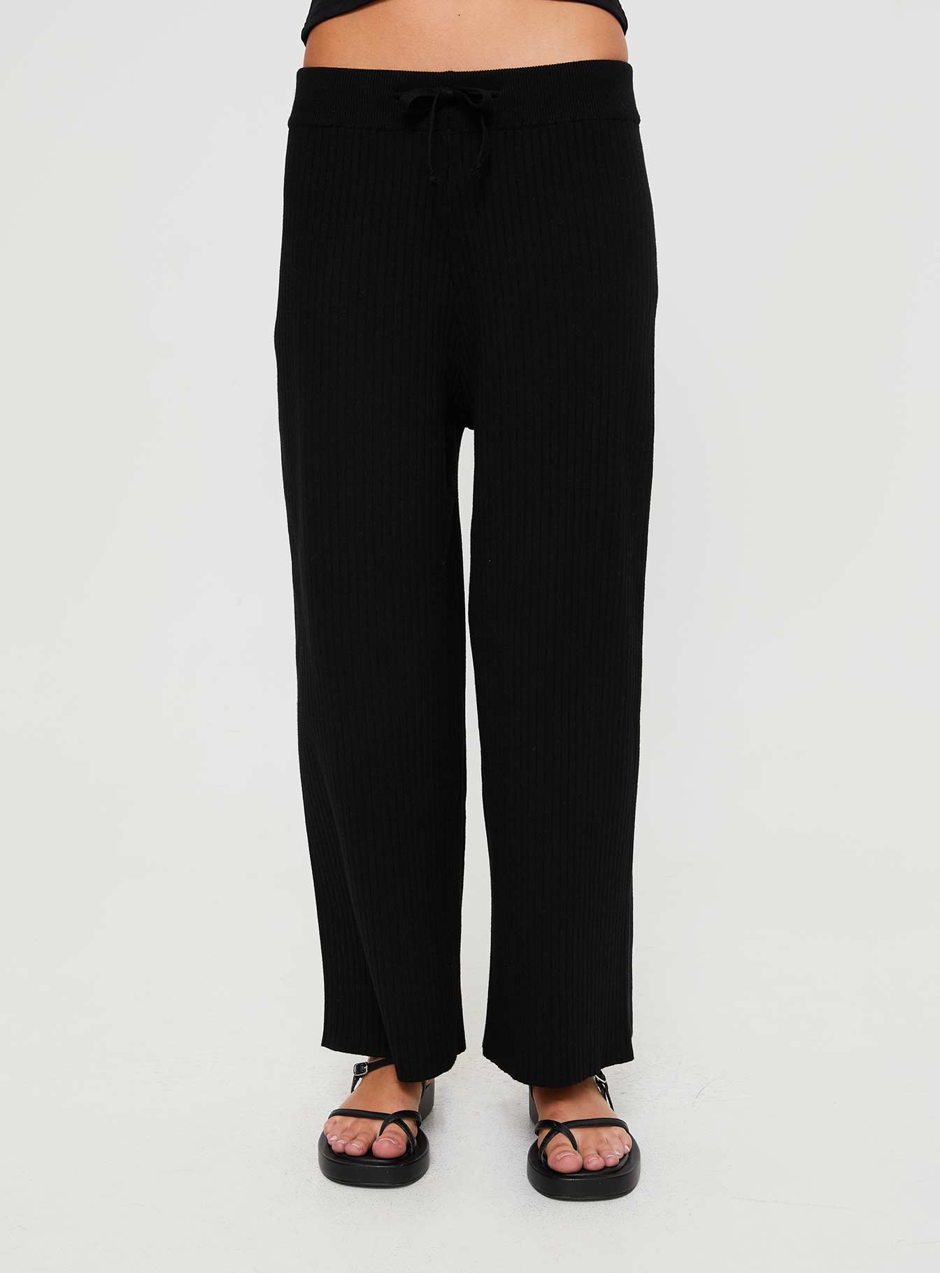 Talanie knit pants black