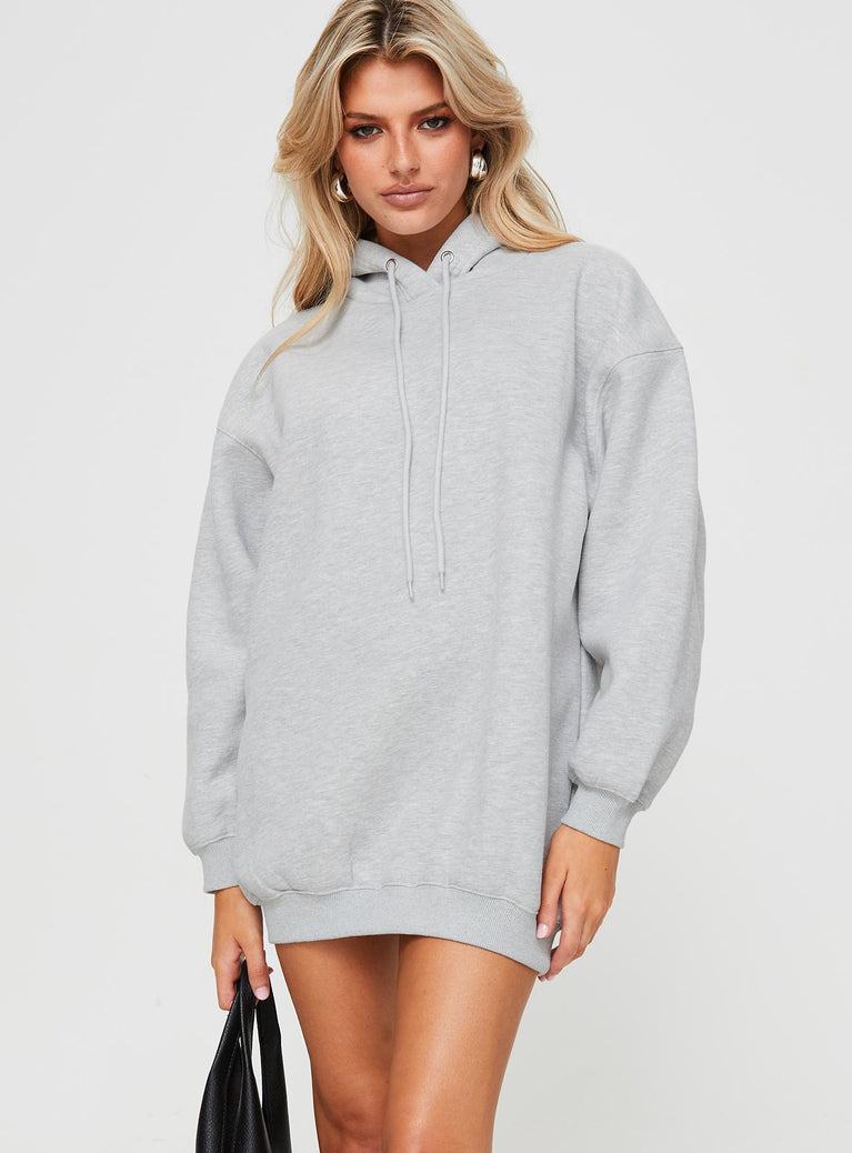 Alvon Hooded Sweatshirt Grey