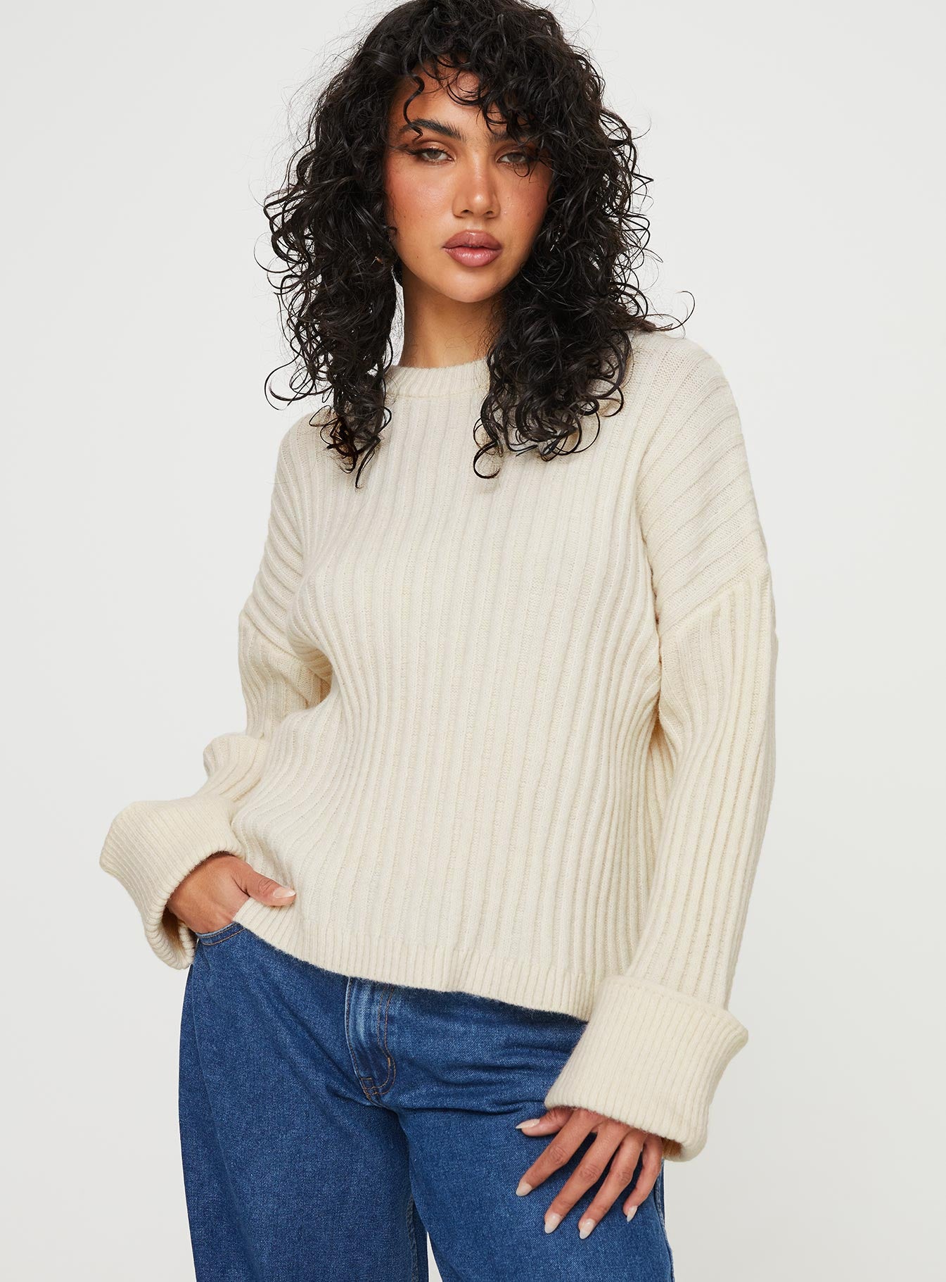 Chrishelle sweater cream