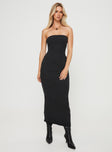 Oscar Midi Dress Black Tall