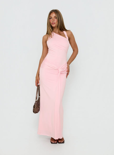 Ivetta Ruched Maxi Dress | Pink | Womens Ivetta Ruched Maxi Dress | Pink | Womens