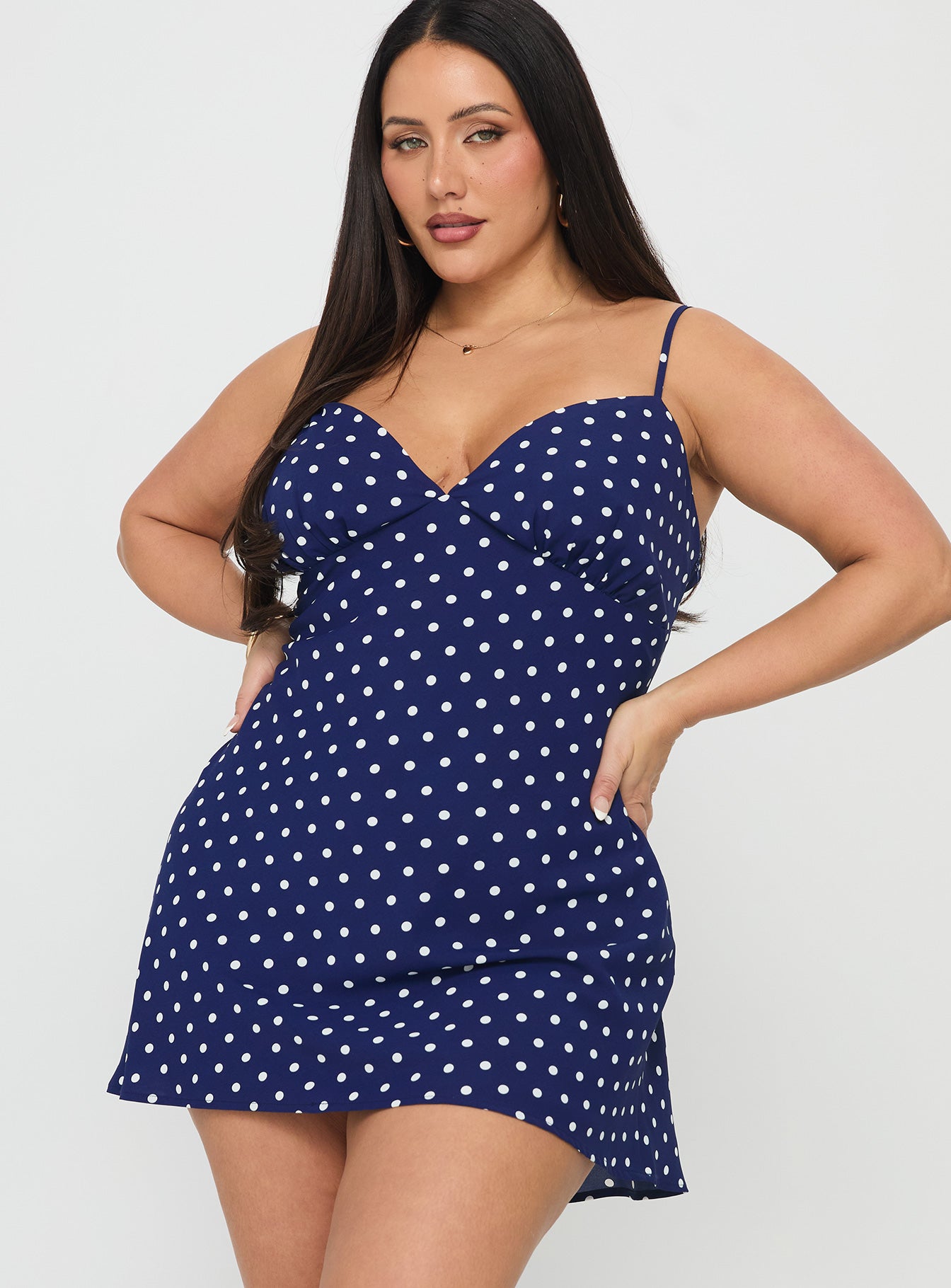 princess polly chara mini dress Princess Polly | Dresses | Princess Polly Chara Mini Dress Polka Dot Navy With Adjustable Straps Nwt