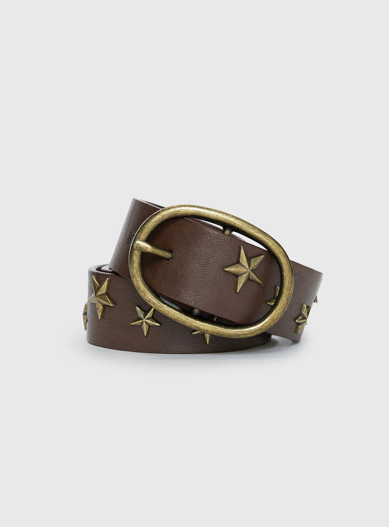 Ellara Belt Brown / Gold