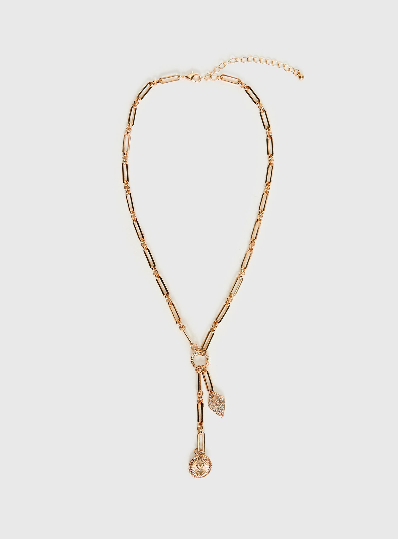 Kyrella Y Necklace Gold