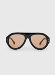 Satellite Sunglasses Black / Orange