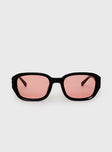 Matthias Sunglasses Black / Pink