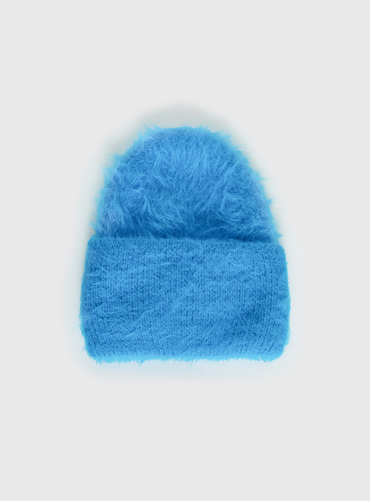 Caevia Fluffy Beanie Cobalt