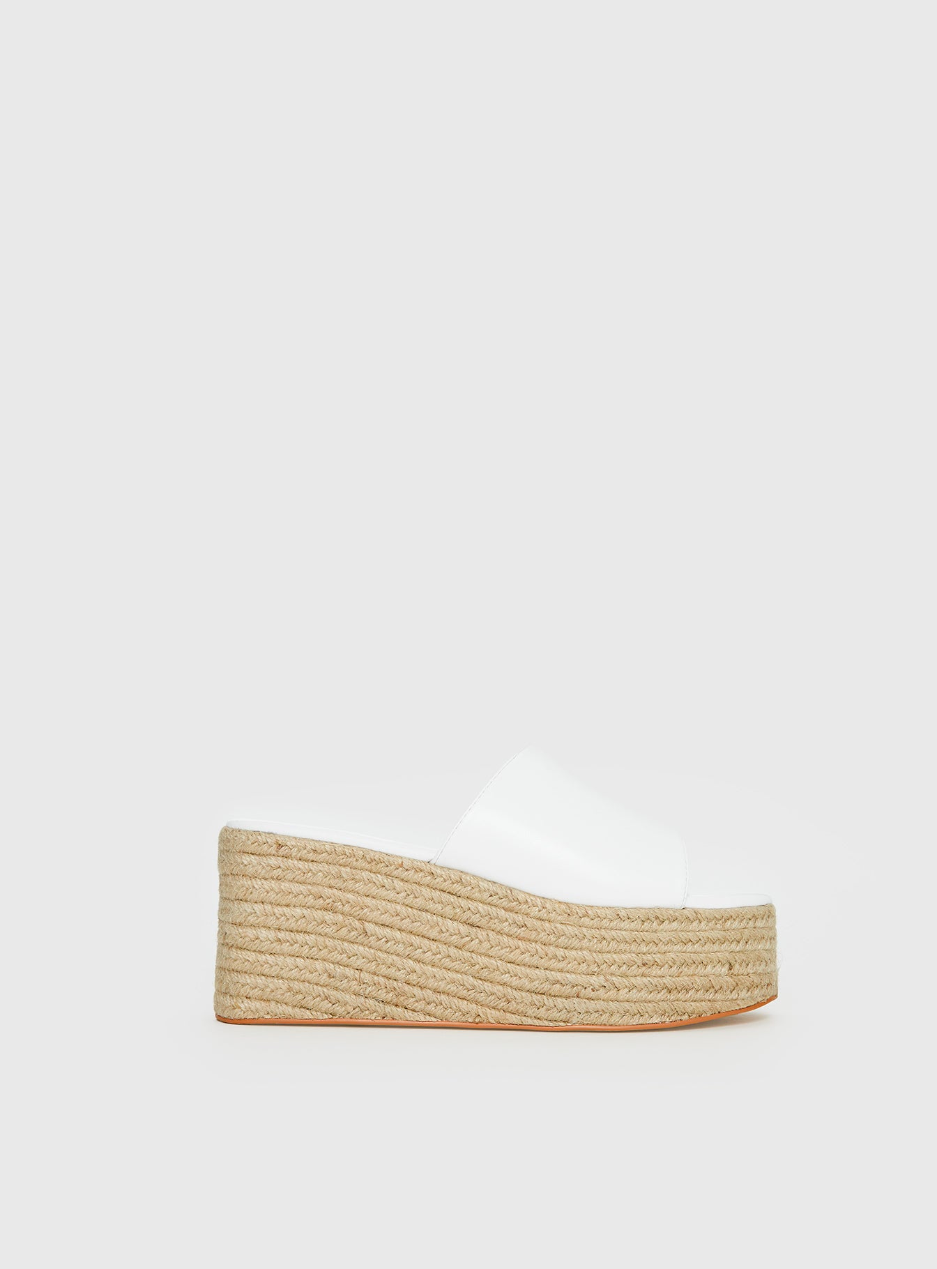 Arton Espadrille Platform Sandals White | Princess Polly
