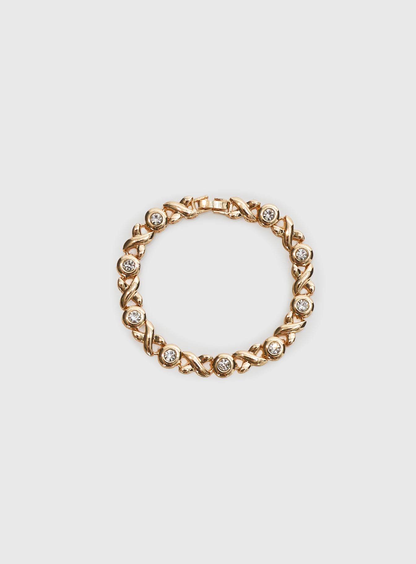 With A Kiss Bracelet Gold