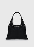 Tell The Truth Studded Bag Black / Silver