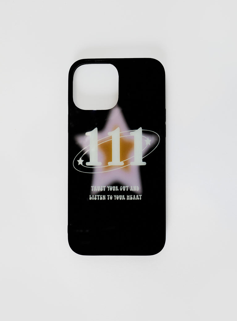 iPhone case Plastic clip on style, graphic print, lighweight