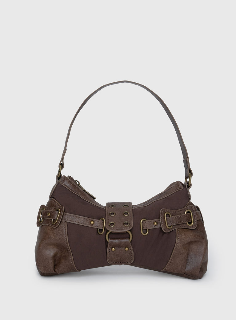 Doyers Street Shoulder Bag Brown