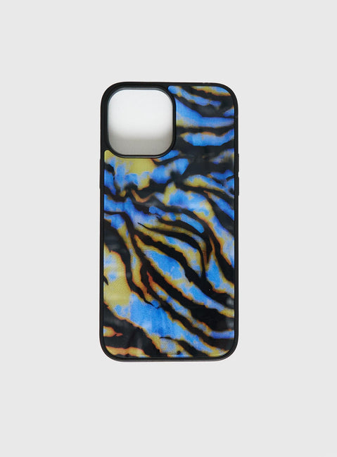 Jontee iPhone Case | Blue Zebra | Womens Jontee iPhone Case | Blue Zebra | Womens