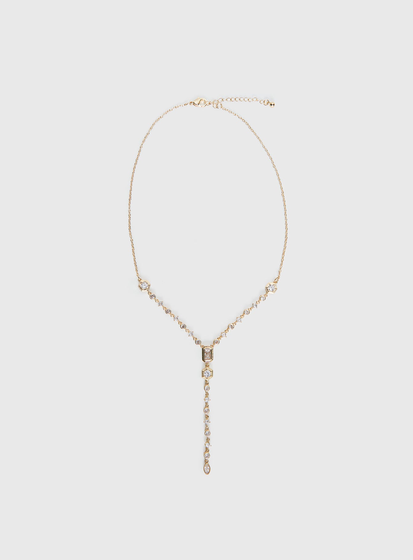 Arica Y Necklace Gold