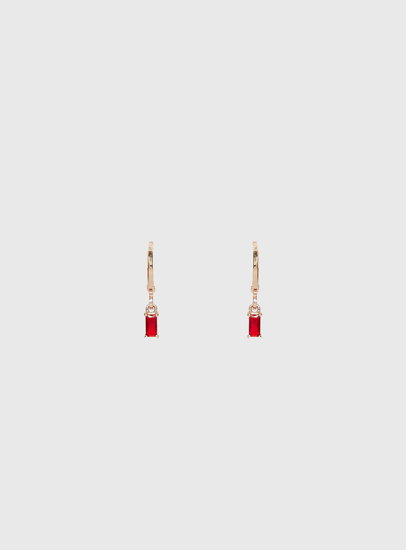Bridgerton Earrings Gold / Red