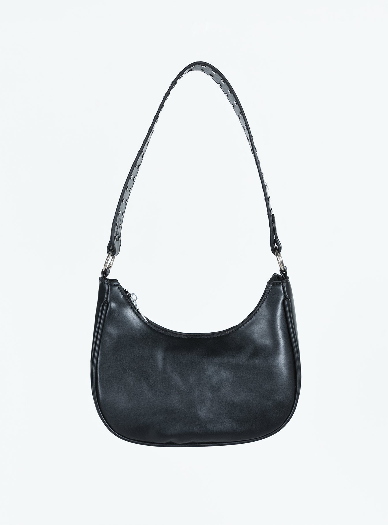 Dana Buchman Womens Black Handbag Purse Silver hardware bag in EUC On Trend  - Athena OKAS