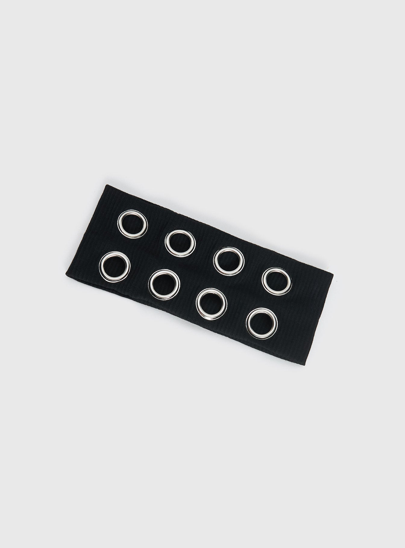 Movie Stars Eyelet Headband Black
