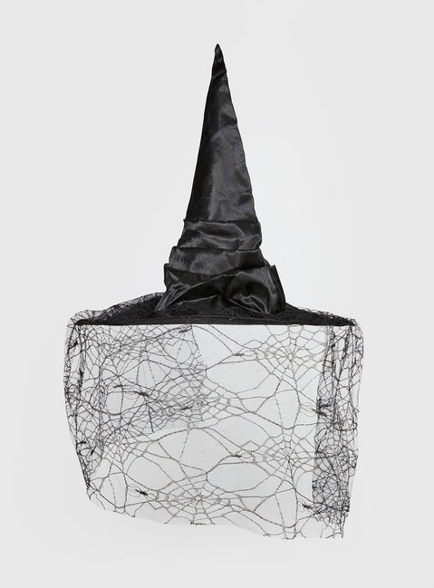 Future Flash Witch Hat Black