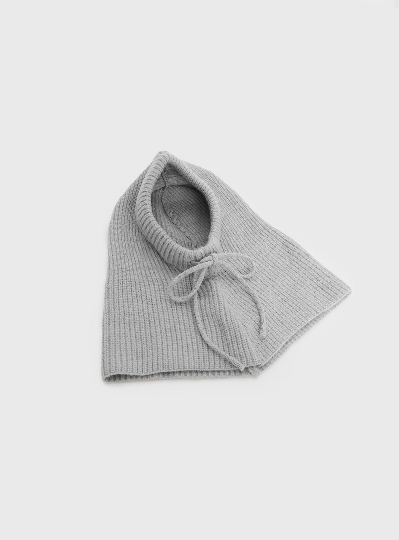 Morrie Knit Hood Grey