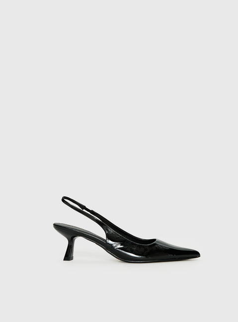 Billini Ayla Pointed Toe Heels Black