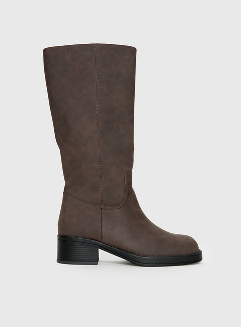 Therapy Fever Boots Brown