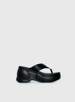 Katya Platform Heels Black