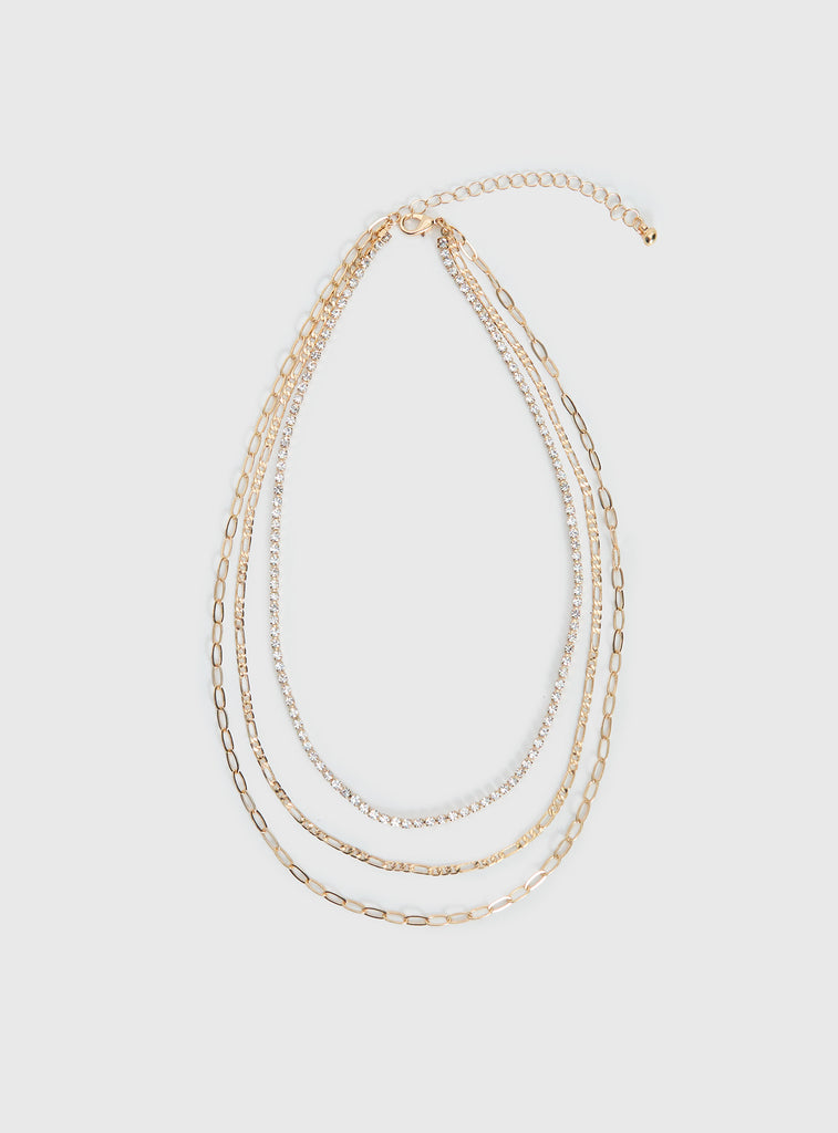 Gleaming Necklace Pack Gold | Princess Polly