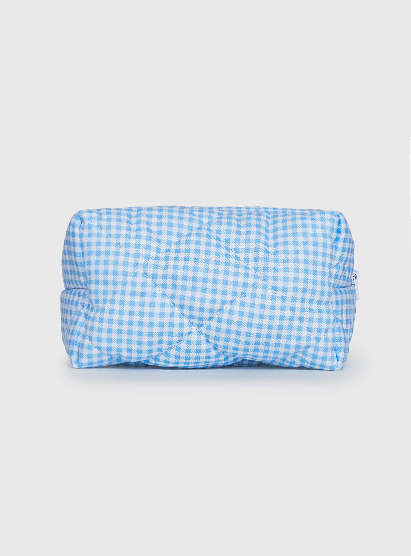 My Everything Pouch Blue Gingham