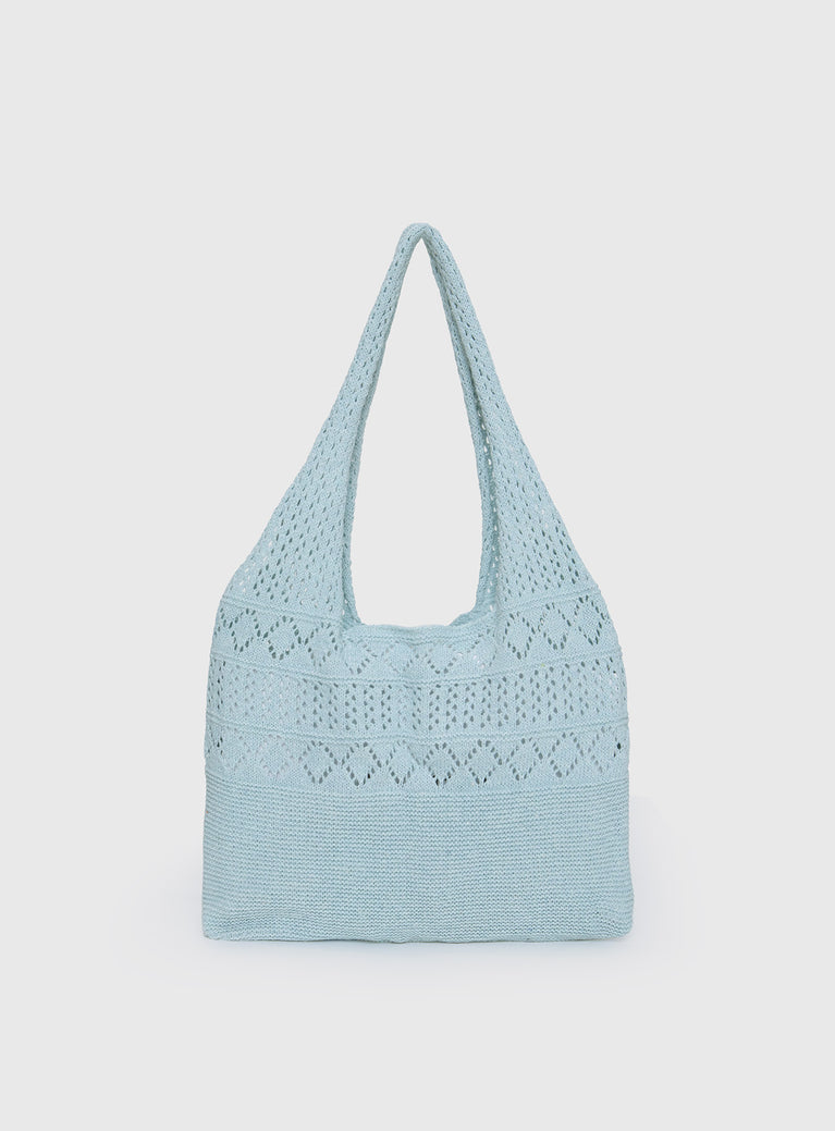 Kasen Crochet Bag Pastel Blue