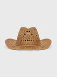 Alix Cowboy Hat Brown