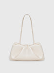 Just Peachy Shoulder Bag White