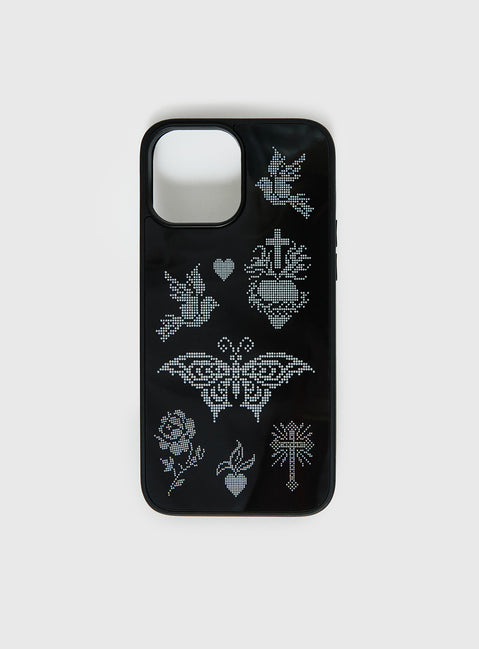 Enhancement iPhone Case Black