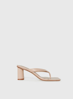 The Mona Heels Beige
