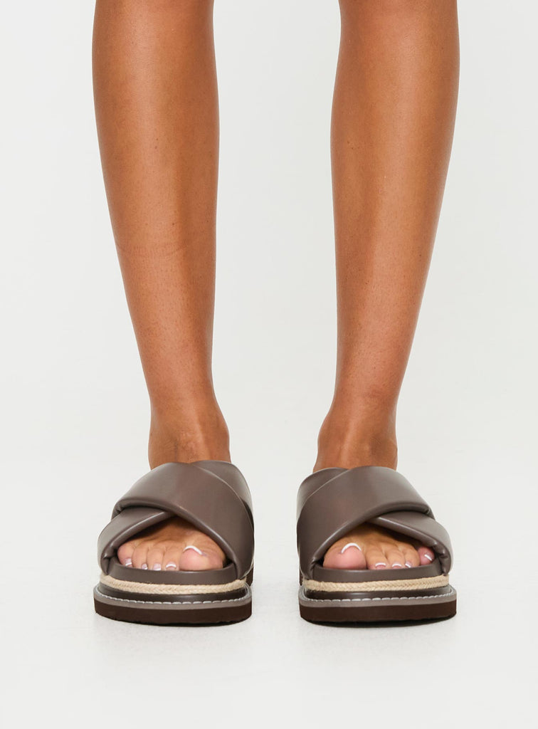 Billini Arabel Sandals Mushroom | Princess Polly USA Billini Arabel Sandals Mushroom | Princess Polly USA