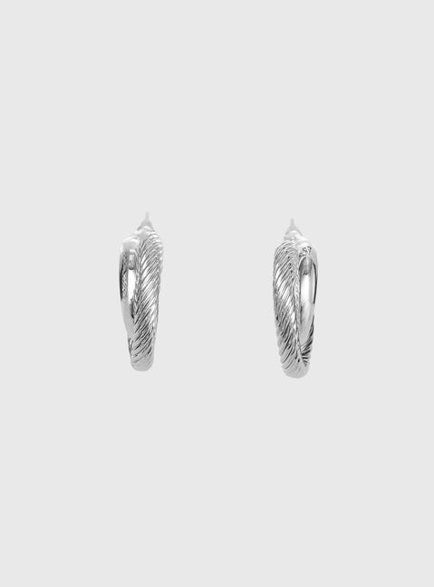 Sweet Deal Linked Earrings Silver