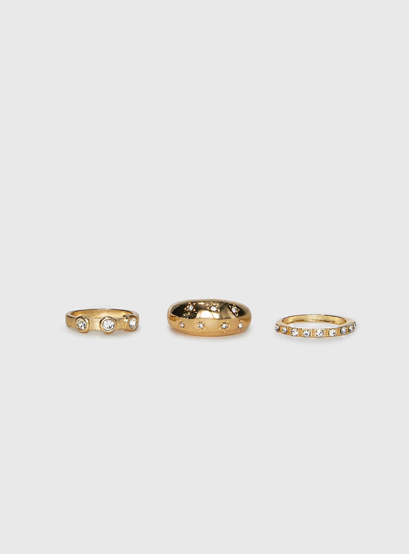 Siella Ring Pack Gold