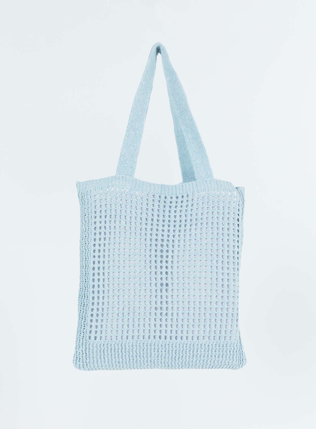 Tote bag Crochet material Fixed shoulder straps