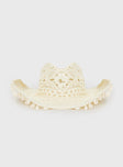 Shantelle Cowboy Hat White