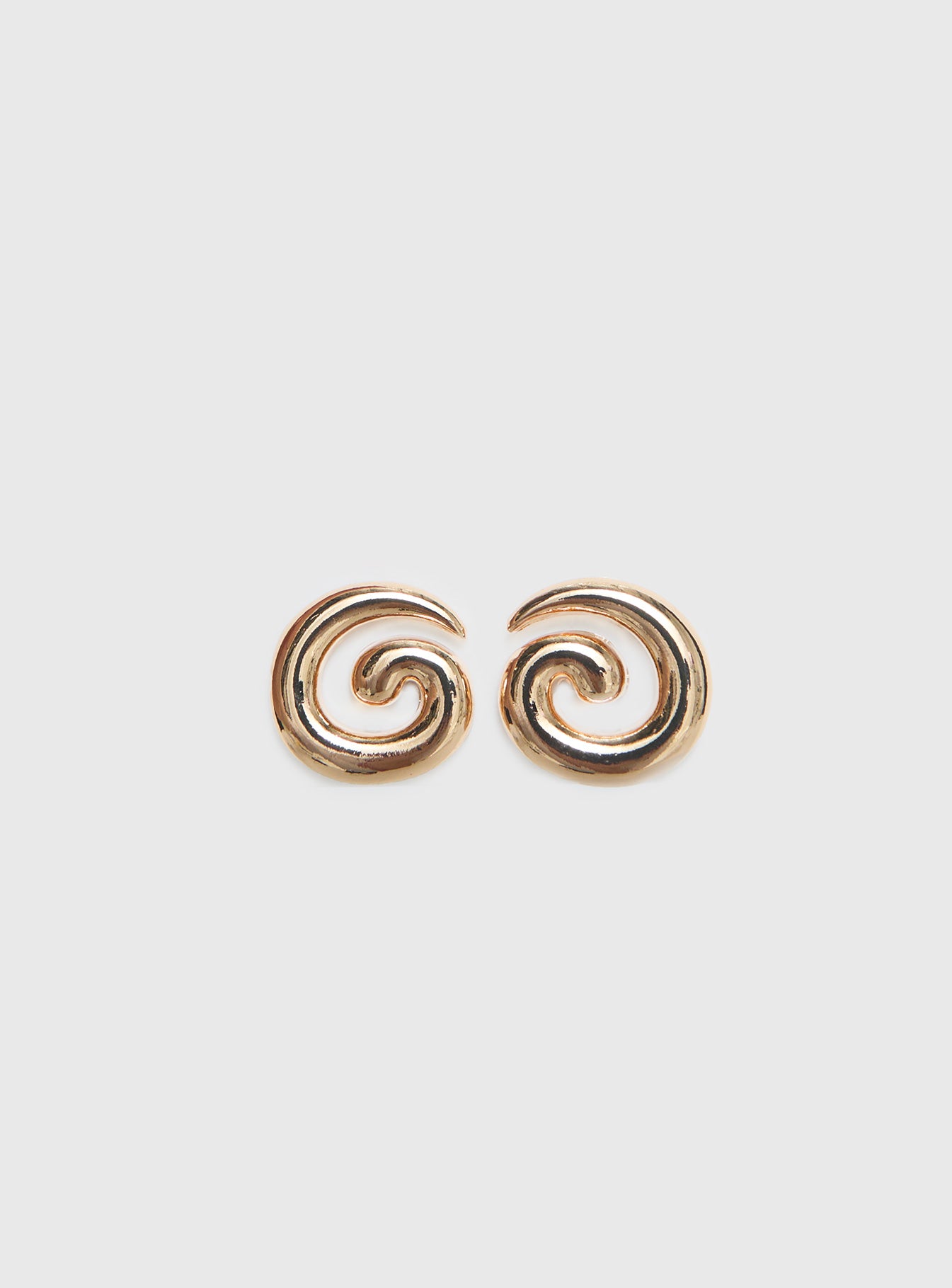 Sold On You Spiral Earrings Gold