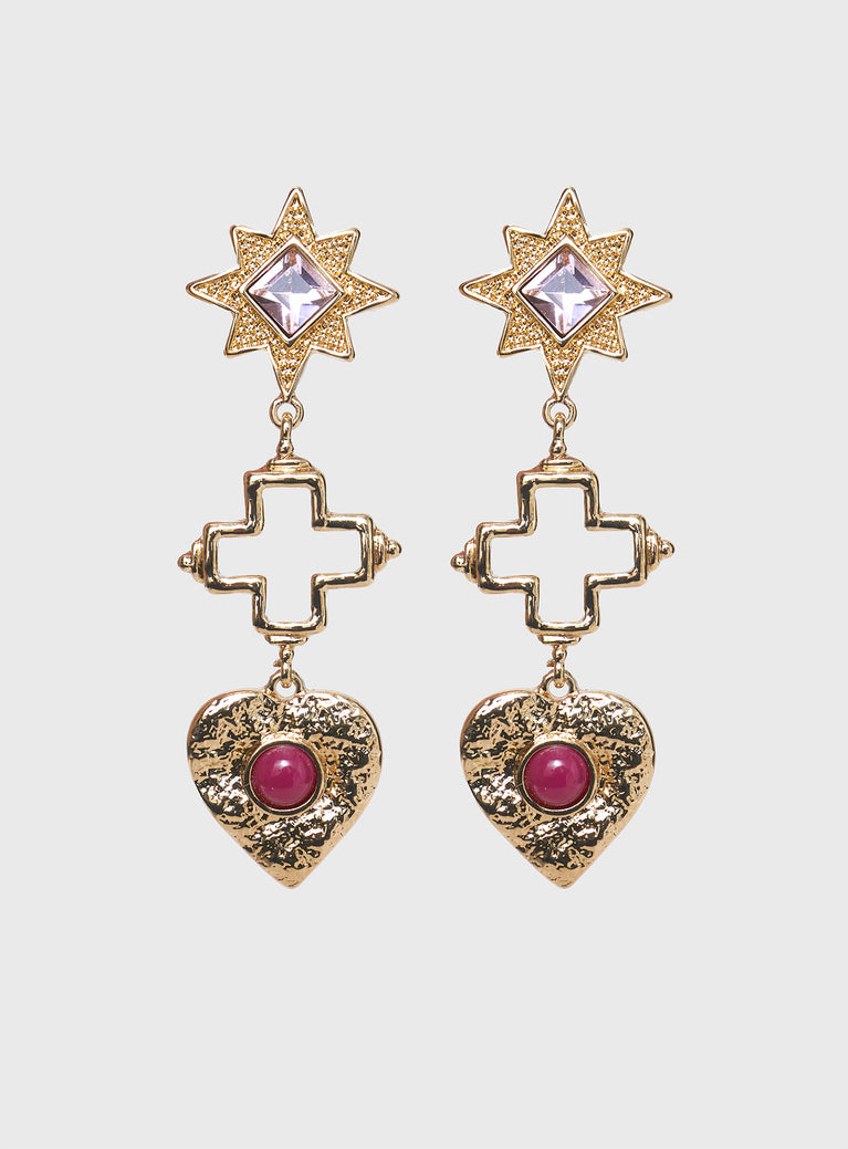 Capulet Earrings Gold