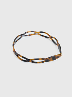 Slow Dance Headband Dark Tort