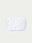 Mulberry Cosmetic Case White Floral