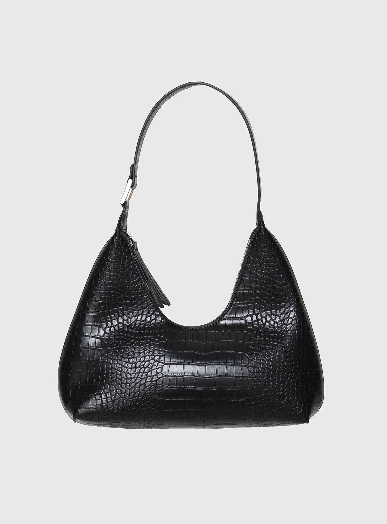 Reeves Croc Bag Black