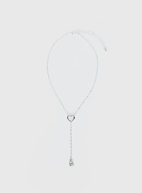 Reach Me Necklace Silver