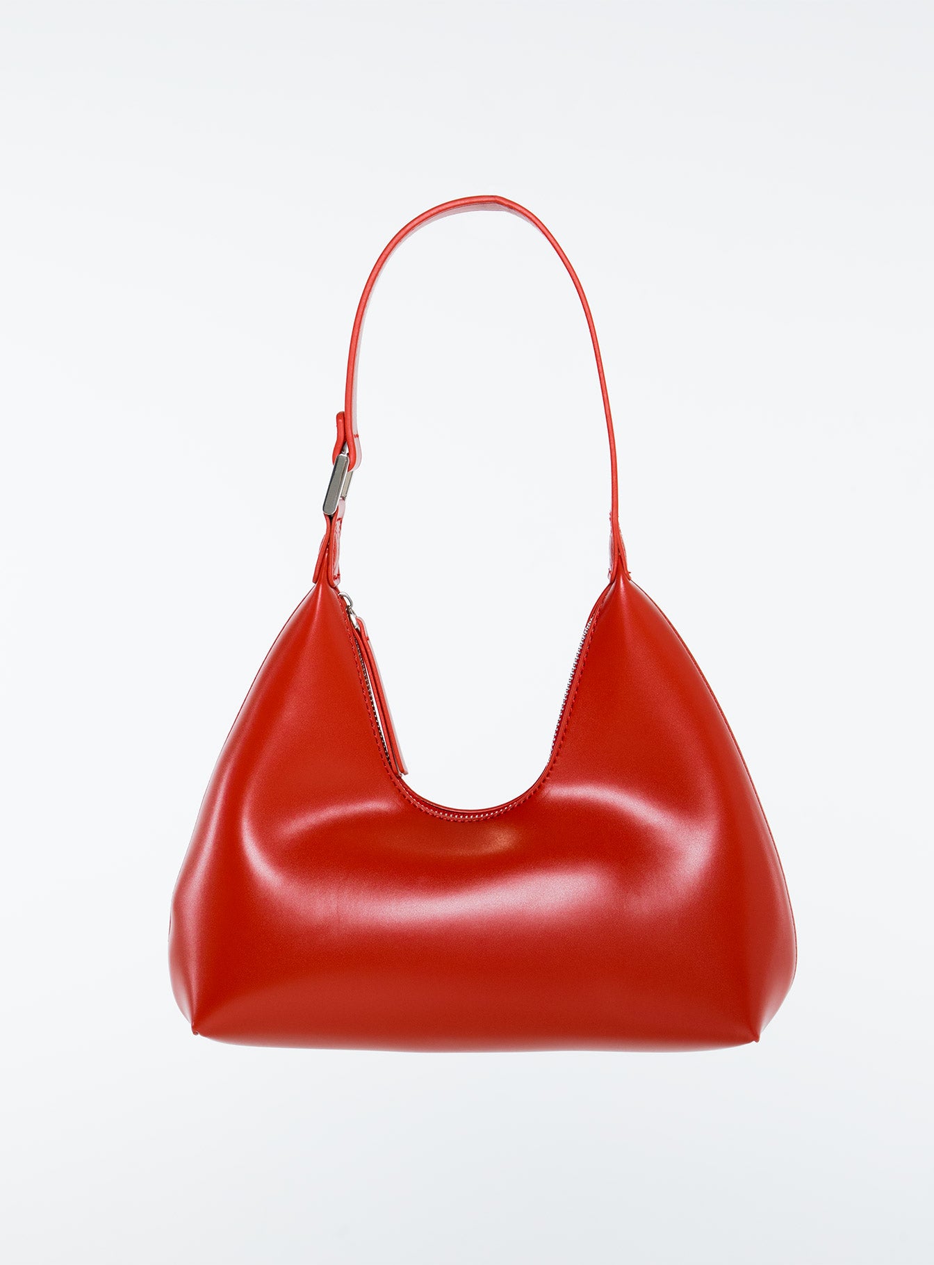 Red discount bag leather